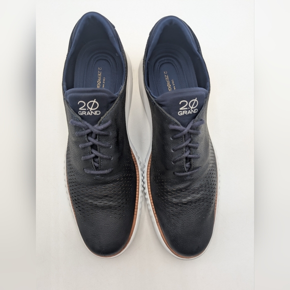 Cole Haan Original Grand Long Wingtip Oxford Navy Shoe Men Sz 11M Casual Loafer main image 15